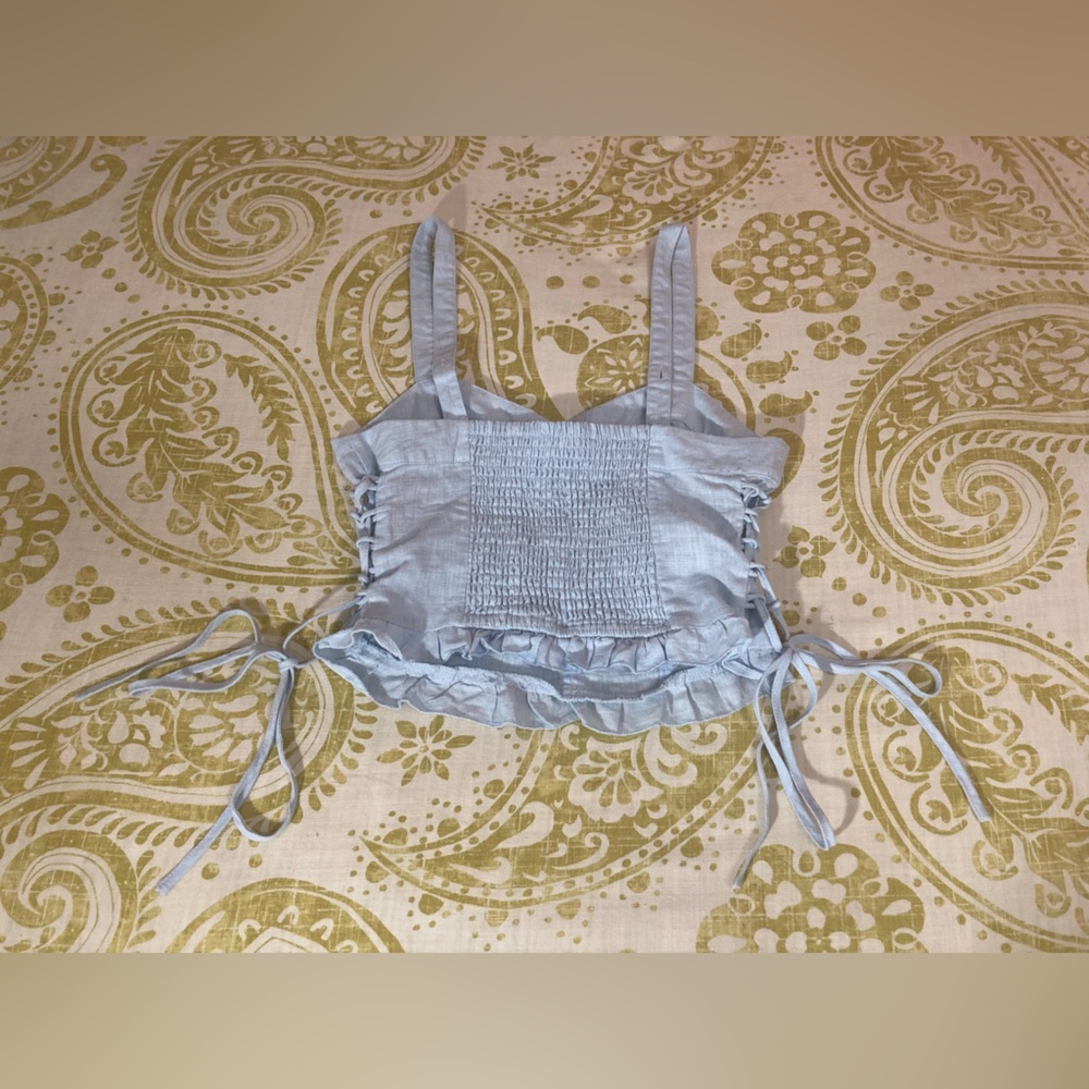 Linen Lux Sleeveless Top - Picture 5 of 5